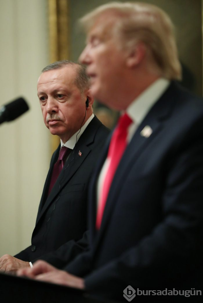 Cumhurbaşkanı Erdoğan Beyaz Saray'da (Görüşmeden kareler)
