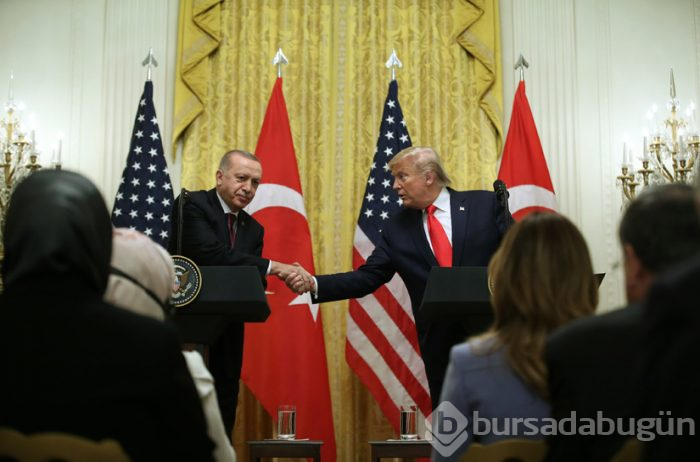 Cumhurbaşkanı Erdoğan Beyaz Saray'da (Görüşmeden kareler)
