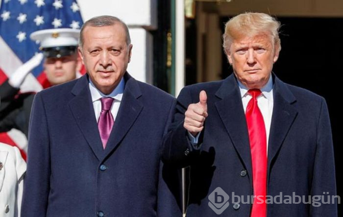Erdoğan ve Trump görüşmesinden kareler!
