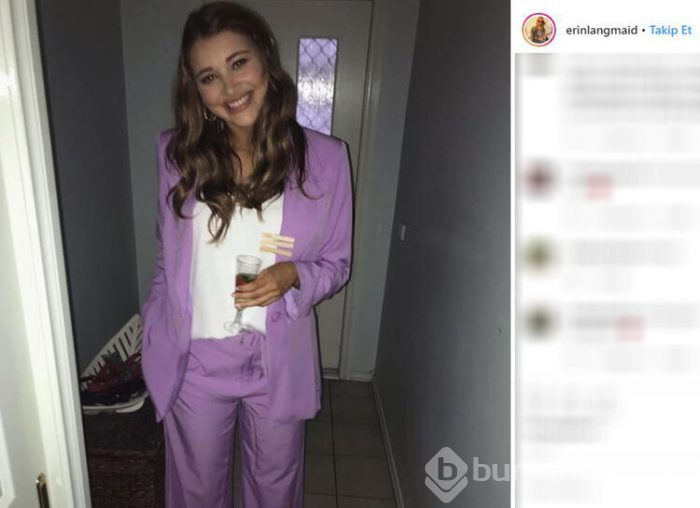 Genç model banyoda hayatının şokunu yaşadı!