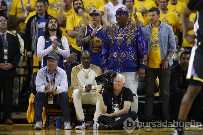 NBA maçlarında dikkat çeken ünlüler... 