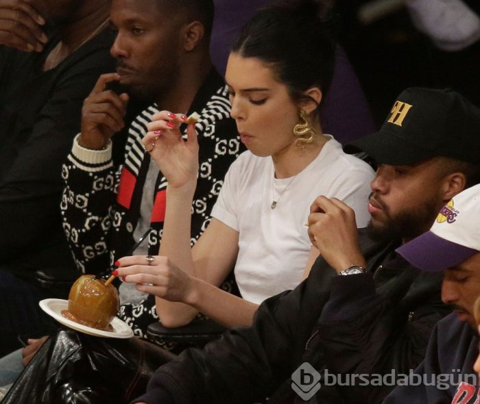 NBA maçlarında dikkat çeken ünlüler... 