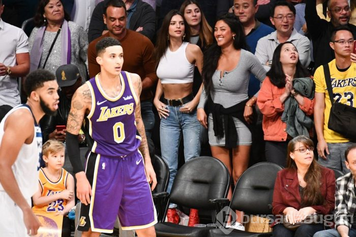 NBA maçlarında dikkat çeken ünlüler... 