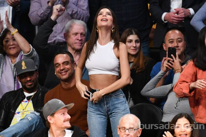 NBA maçlarında dikkat çeken ünlüler... 