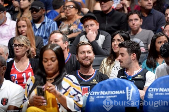 NBA maçlarında dikkat çeken ünlüler... 