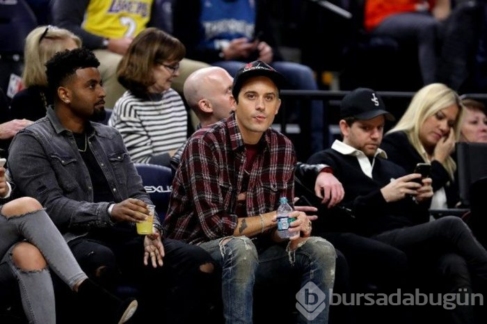 NBA maçlarında dikkat çeken ünlüler... 