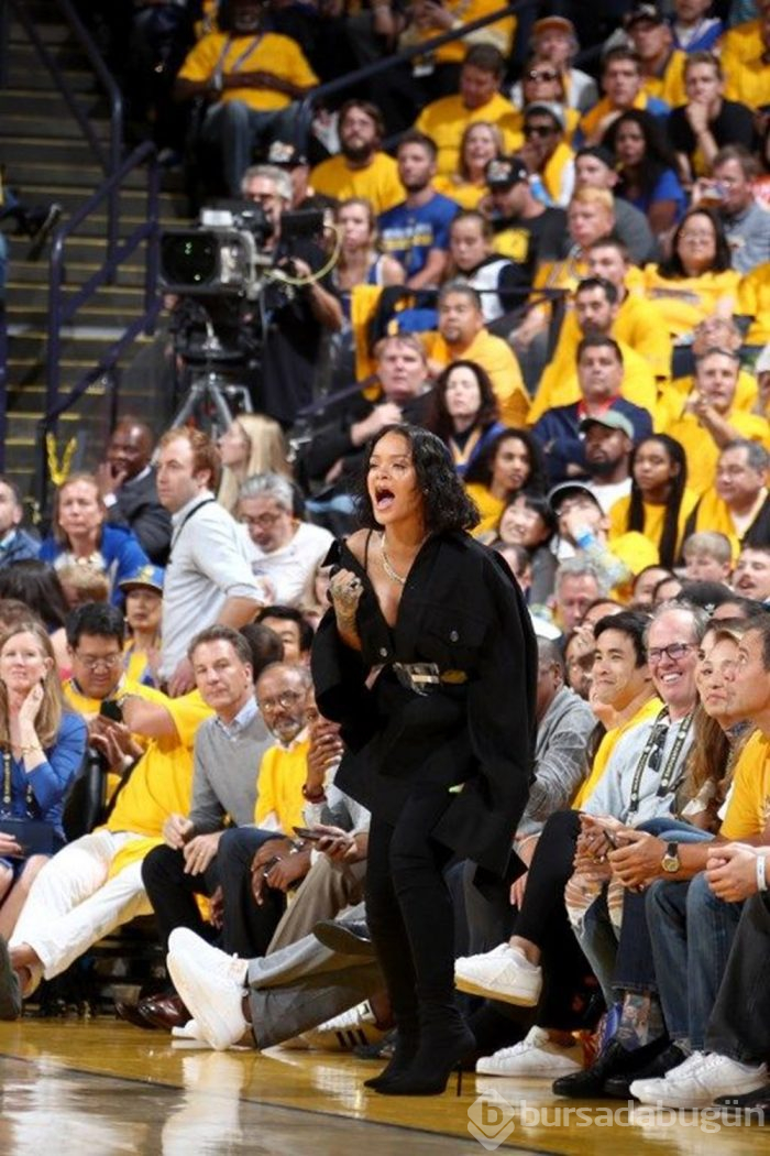 NBA maçlarında dikkat çeken ünlüler... 