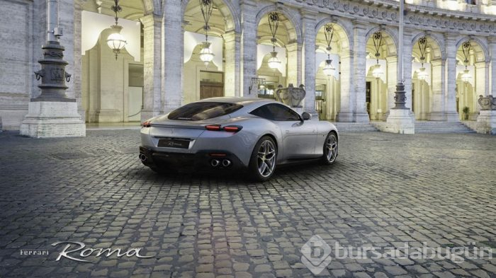 Ferrari yeni aracı Roma'yı tanıttı!
