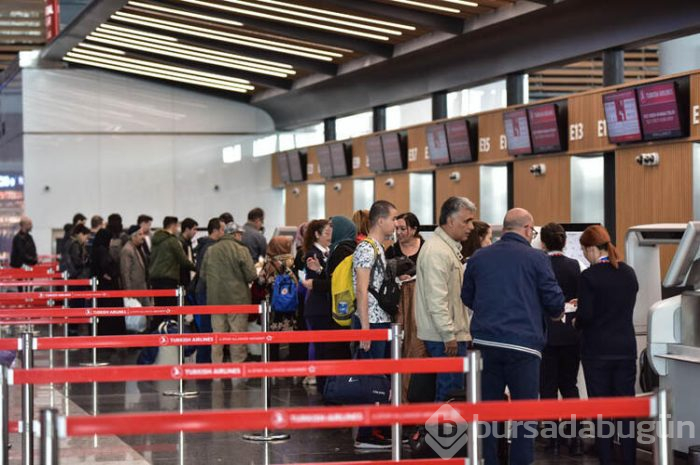 İstanbul Havalimanı'nda 'Ara Tatil' yoğunluğu