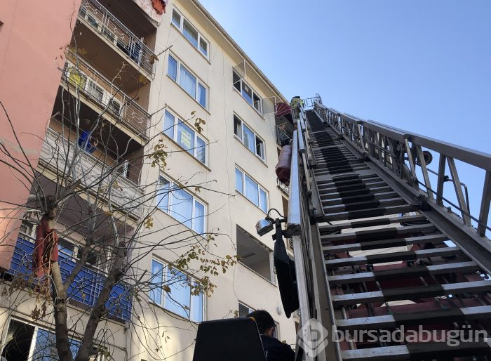 Bursa'da korkutan yangın!	