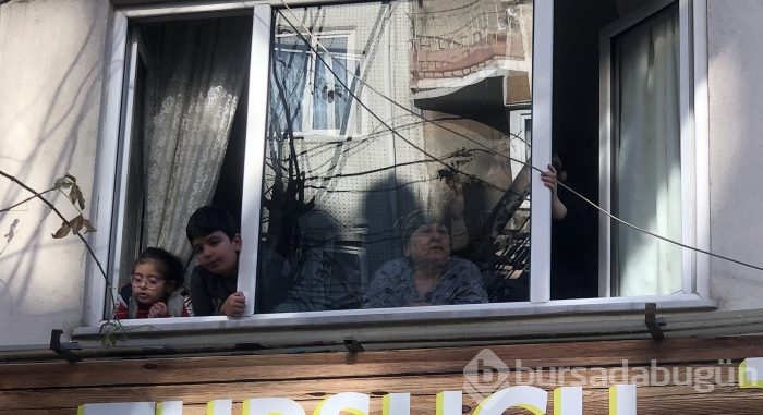 Bursa'da korkutan yangın!	