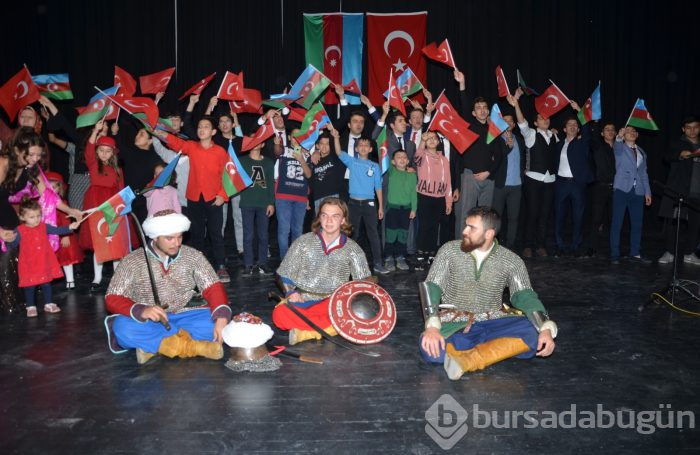 Azerbaycan'ın Uyanışı Bursa'da coşkuyla kutlandı