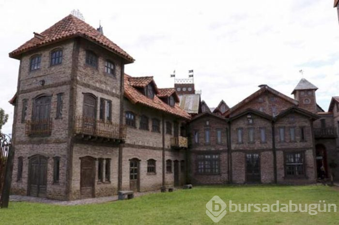 Arjantin'de bir Orta Çağ kasabası Campanopolis