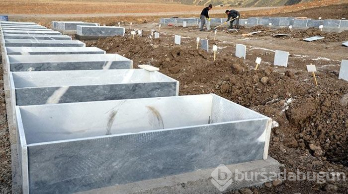 Muş'ta 2 bin 128 mezar taşındı!
