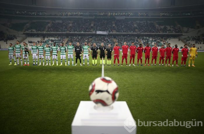 İşte Bursaspor'un golcüleri! Ligde ilk kez 'Onur'landı