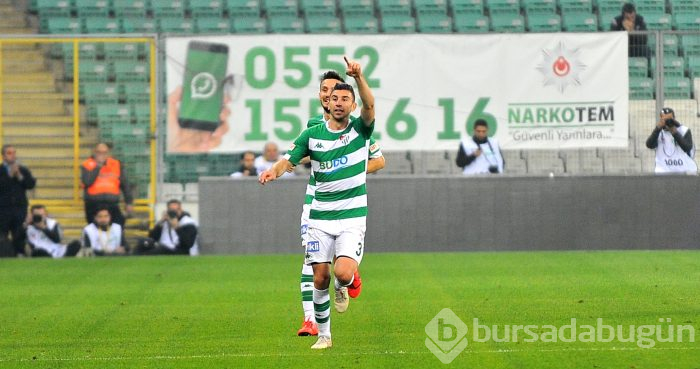 İşte Bursaspor'un golcüleri! Ligde ilk kez 'Onur'landı