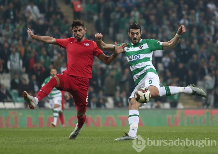 İşte Bursaspor'un golcüleri! Ligde ilk kez 'Onur'landı