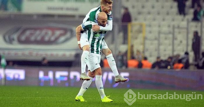 İşte Bursaspor'un golcüleri! Ligde ilk kez 'Onur'landı
