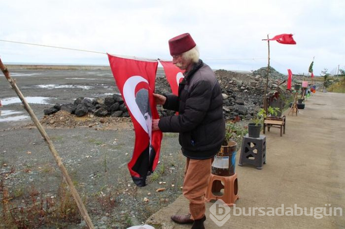 Şehir hayatından böyle uzaklaştı
