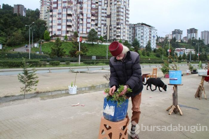 Şehir hayatından böyle uzaklaştı