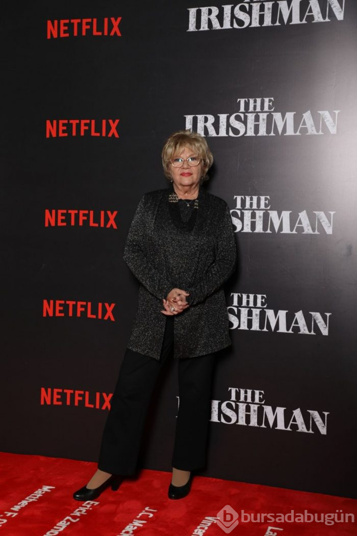 Ünlü isimler The Irishman galasında