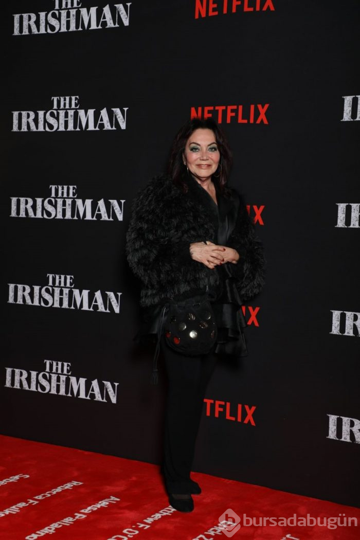 Ünlü isimler The Irishman galasında