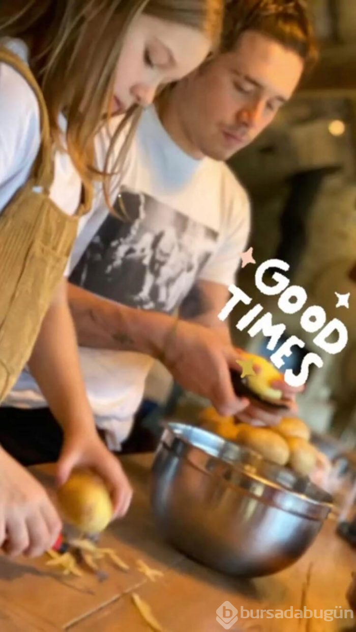 Gün gelir David Beckham bile mutfağa girer