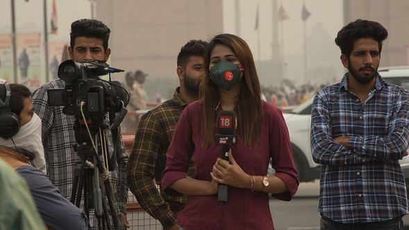 Hava kirliliği kritik seviyede! Yeni Delhi'de maskesiz sokağa çıkamıyorlar
