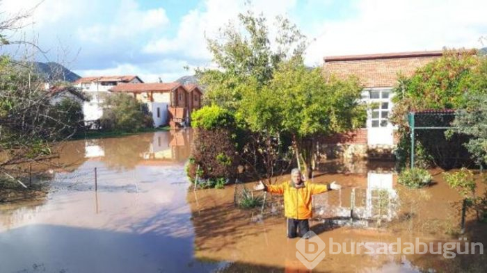 Datça'da su baskını