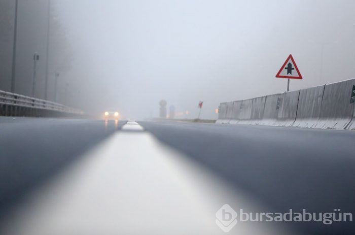 Bolu Dağı'nda sağanak ve yoğun sis 