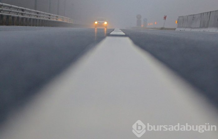 Bolu Dağı'nda sağanak ve yoğun sis 