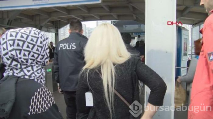 Metrobüste taciz!