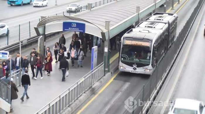 Metrobüste taciz!