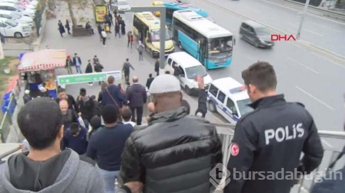 Metrobüste taciz!