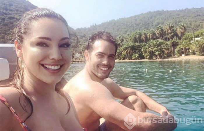 Kelly Brook'un tatil keyfi