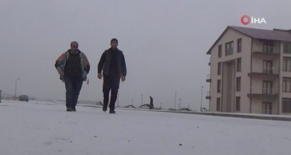 Her yer beyaza büründü!