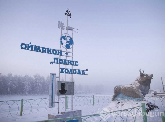 Yakutsk'de zorlu yaşam!