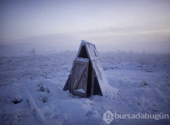 Yakutsk'de zorlu yaşam!