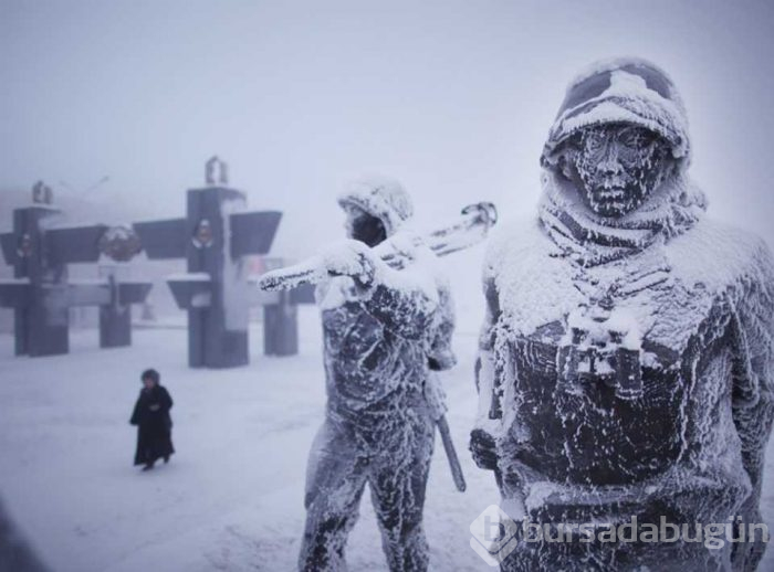 Yakutsk'de zorlu yaşam!