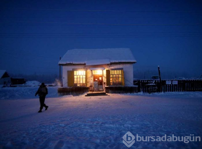 Yakutsk'de zorlu yaşam!