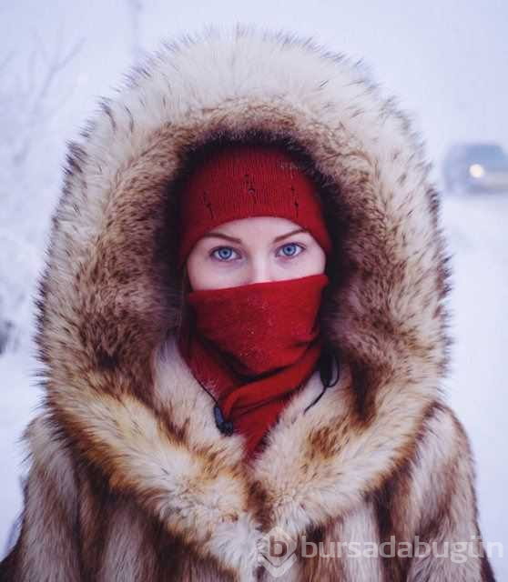 Yakutsk'de zorlu yaşam!