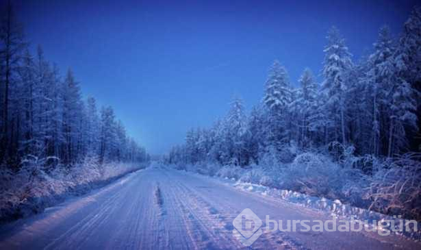 Yakutsk'de zorlu yaşam!