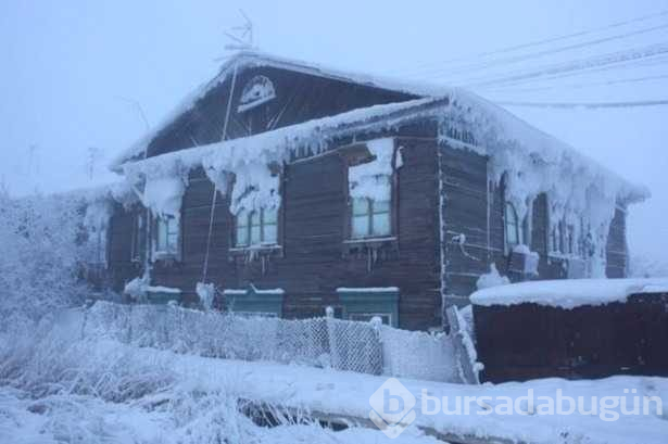 Yakutsk'de zorlu yaşam!