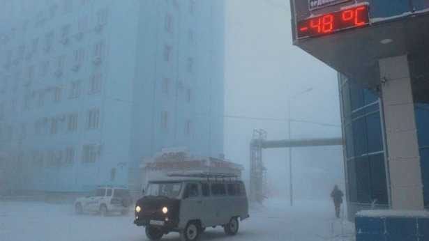 Yakutsk'de zorlu yaşam!