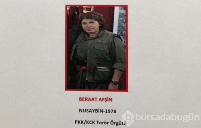 Kadın terörist etkisiz hale getirildi!