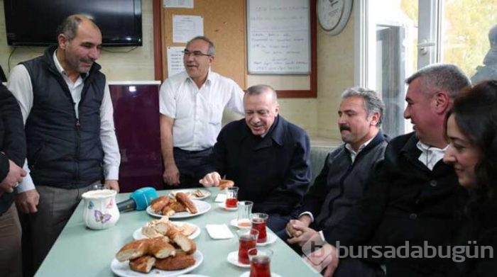 Cumhurbaşkanı Erdoğan, taksicilerle birlikte!