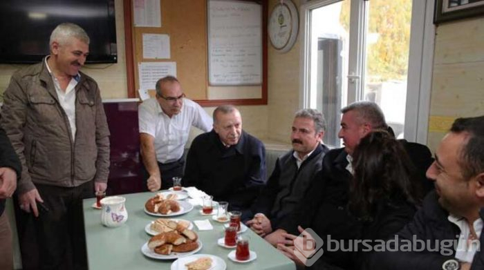 Cumhurbaşkanı Erdoğan, taksicilerle birlikte!