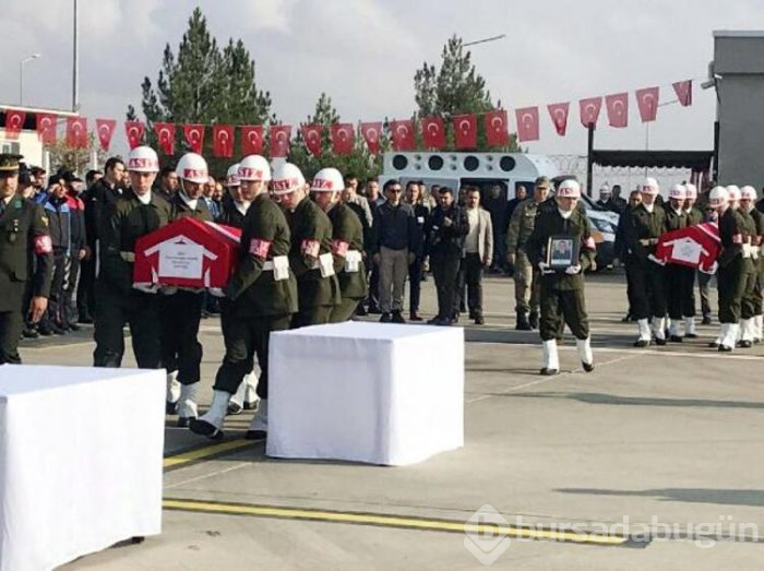 2 uzman çavuş şehit oldu... Törenle uğurlandılar!