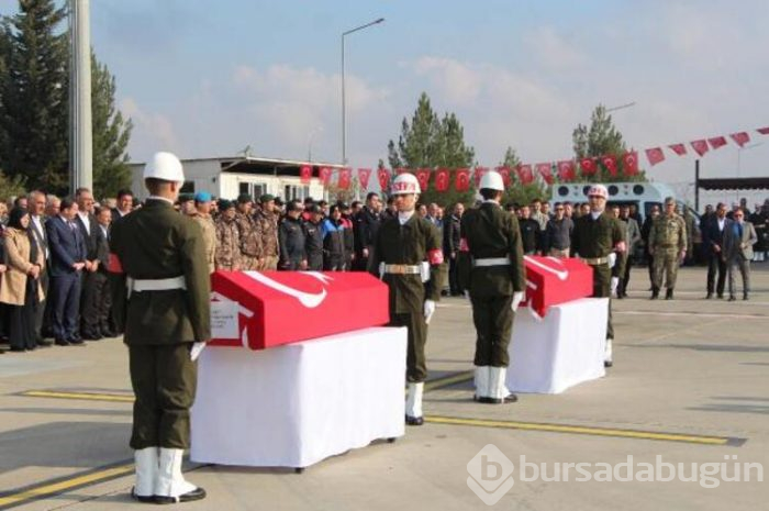 2 uzman çavuş şehit oldu... Törenle uğurlandılar!