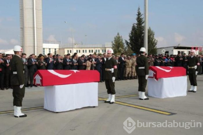 2 uzman çavuş şehit oldu... Törenle uğurlandılar!
